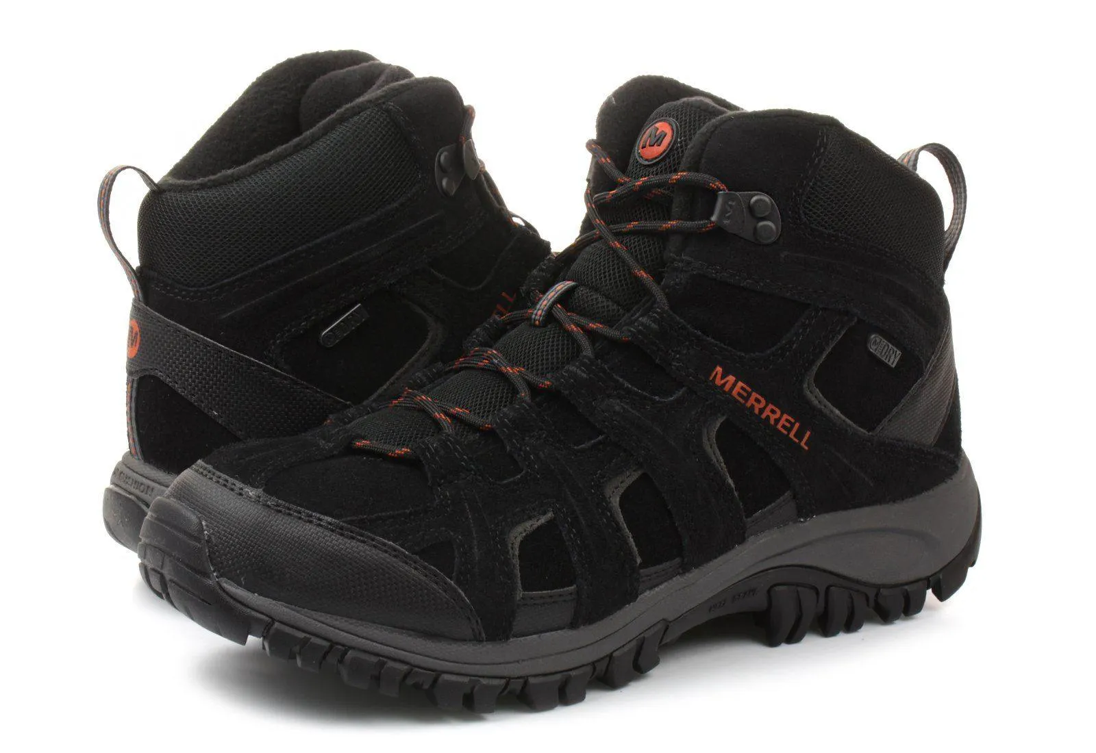 נעלי טיולים מירל לגברים Merrell J09599 PHOENIX 2 MID THERMO WP Black