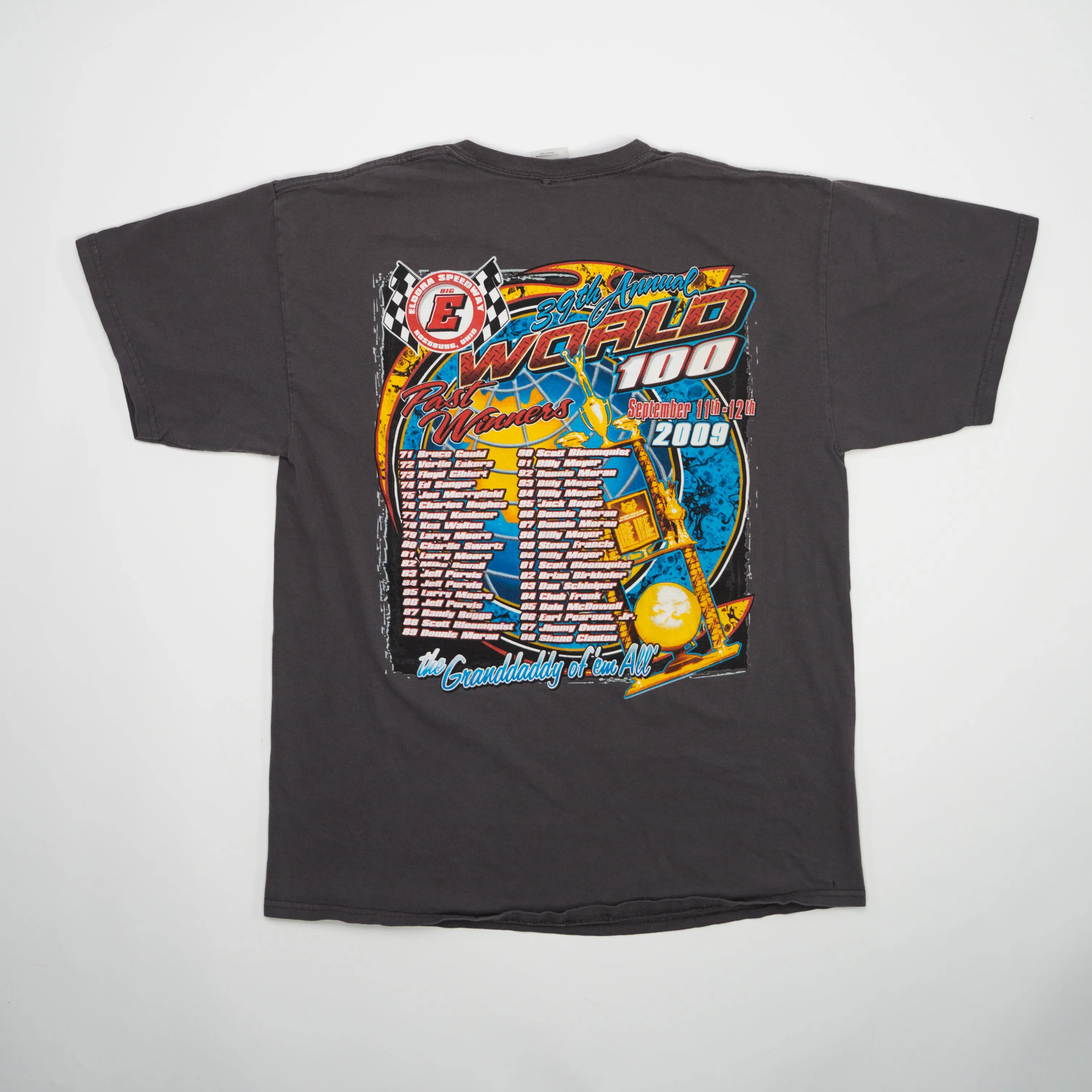 '09 World 100 Eldora Speedway Racing Tee (M)