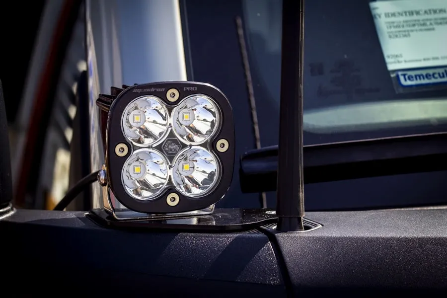 2021  Ford Bronco Baja Designs Squadron Sport Series A-Pillar Light Kit w/ Upfitter