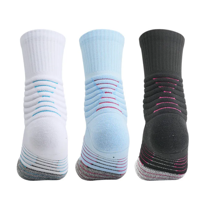 3 Pack Kids Thick Trainer Socks Cushioned Socks