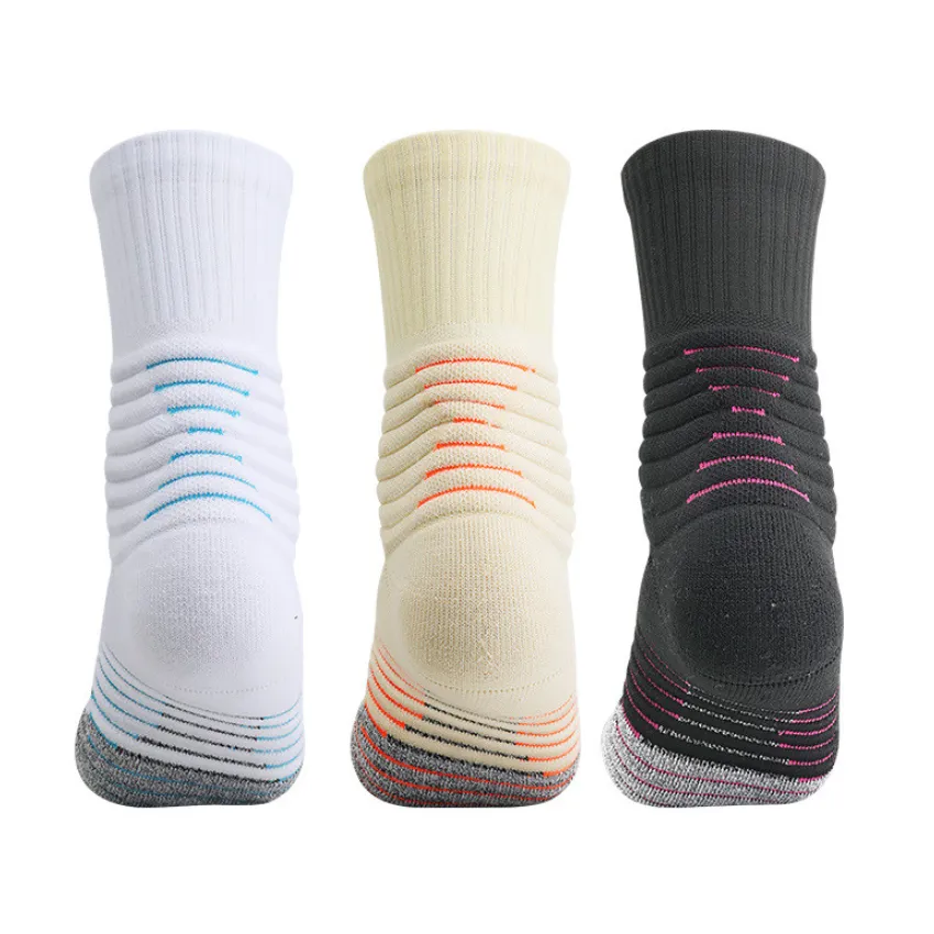 3 Pack Kids Thick Trainer Socks Cushioned Socks