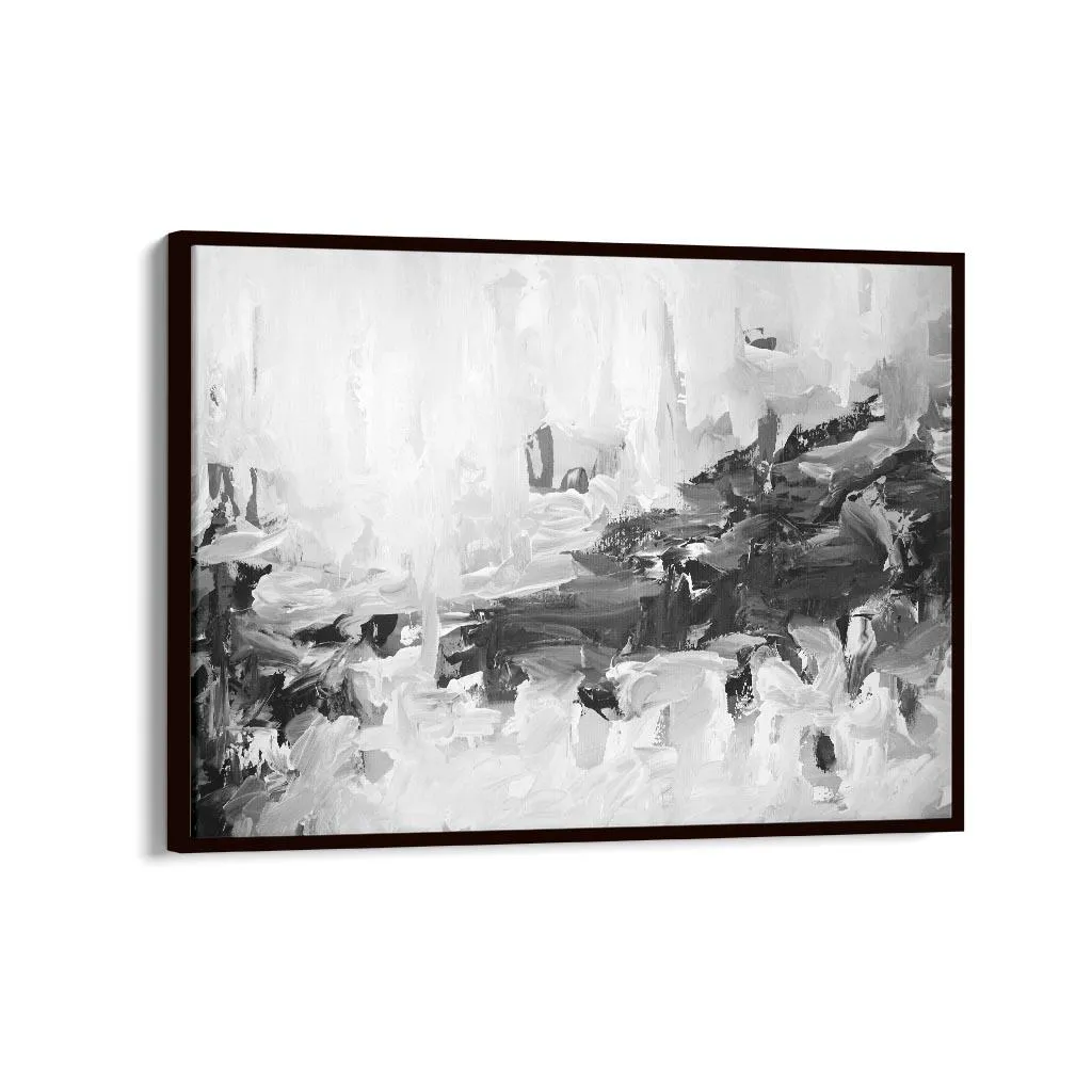 Abstract 441 Framed Canvas