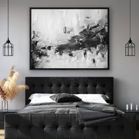 Abstract 441 Framed Canvas