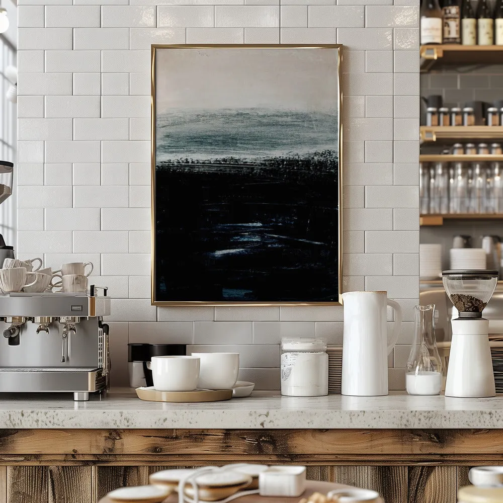 Abstract Minimalist Landscape 3 - Stretched Canvas, Poster or Fine Art Print
