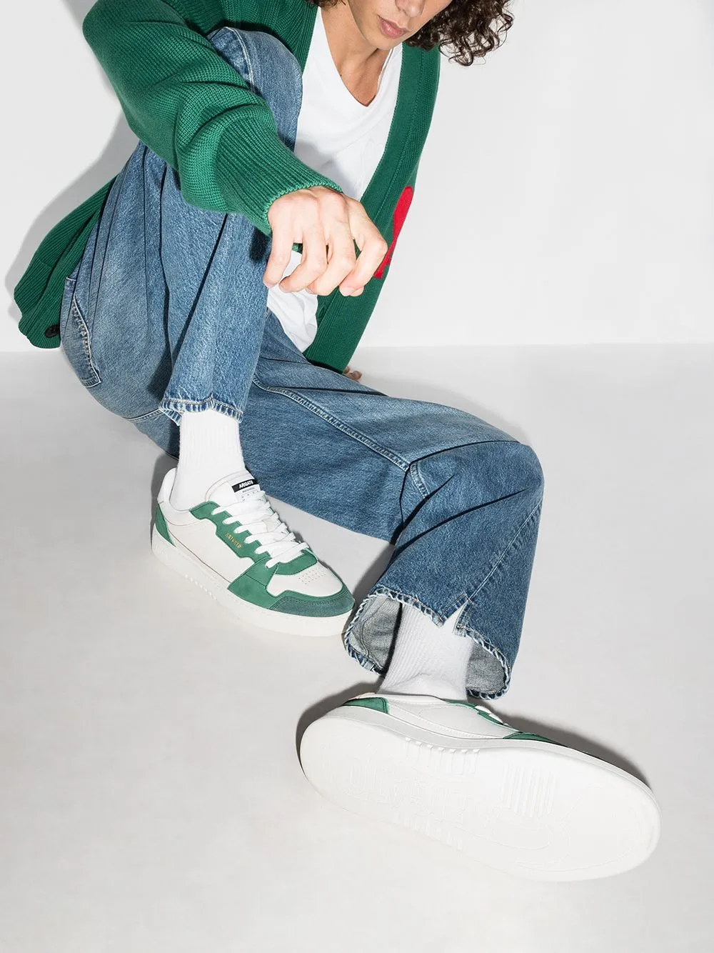 ACE LO LEATHER SNEAKERS