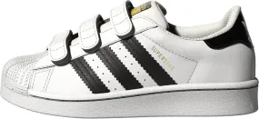 adidas Originals unisex child Superstar Cloudfoam Sneaker, White/Core Black/White, 2.5 US