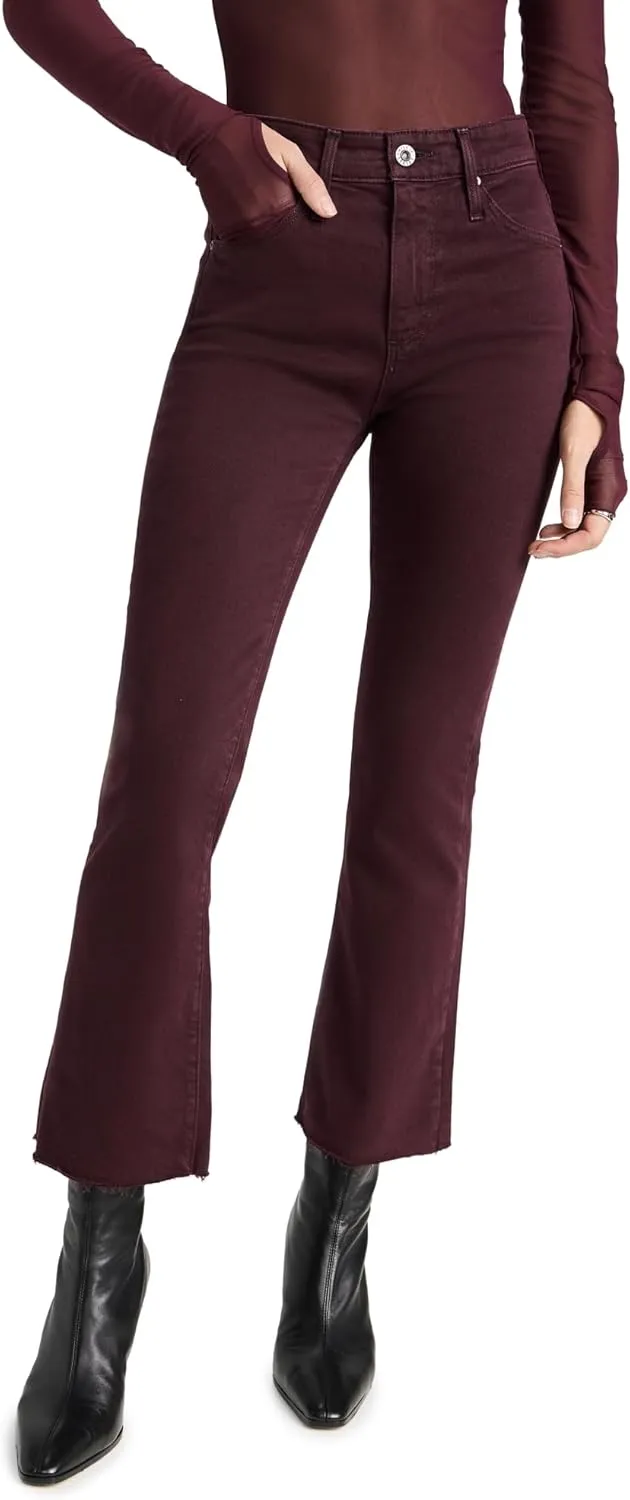 AG Adriano Goldschmied Women's Farrah Boot Crop Jeans