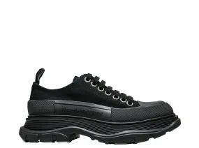 Alexander McQueen Women's Black Canvas Sneakers 697072 30% OFF