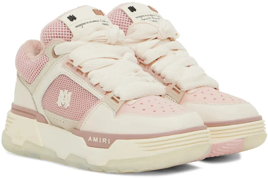 AMIRI White & Pink MA-1