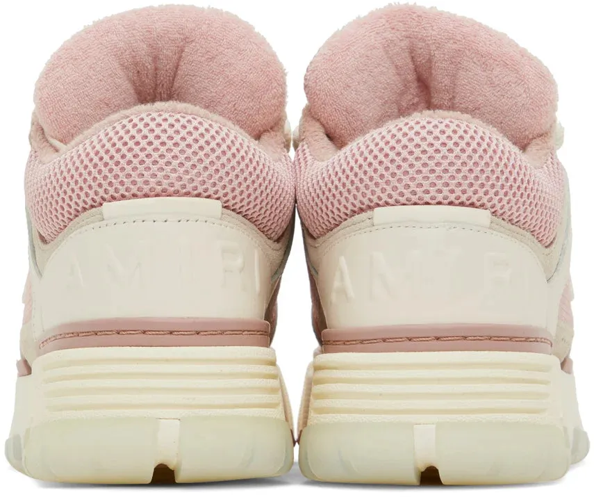AMIRI White & Pink MA-1