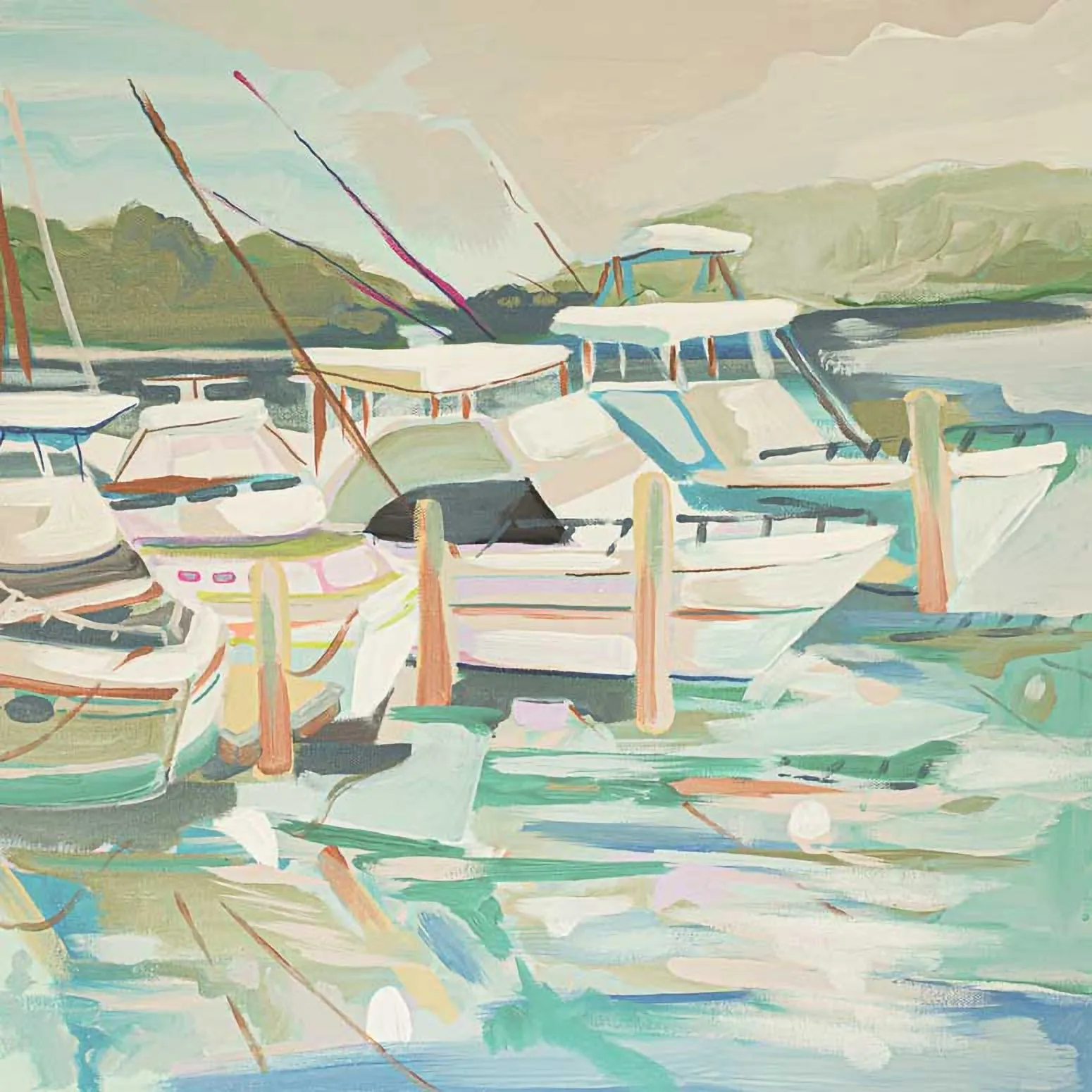 Anchored In Canvas Wall Art