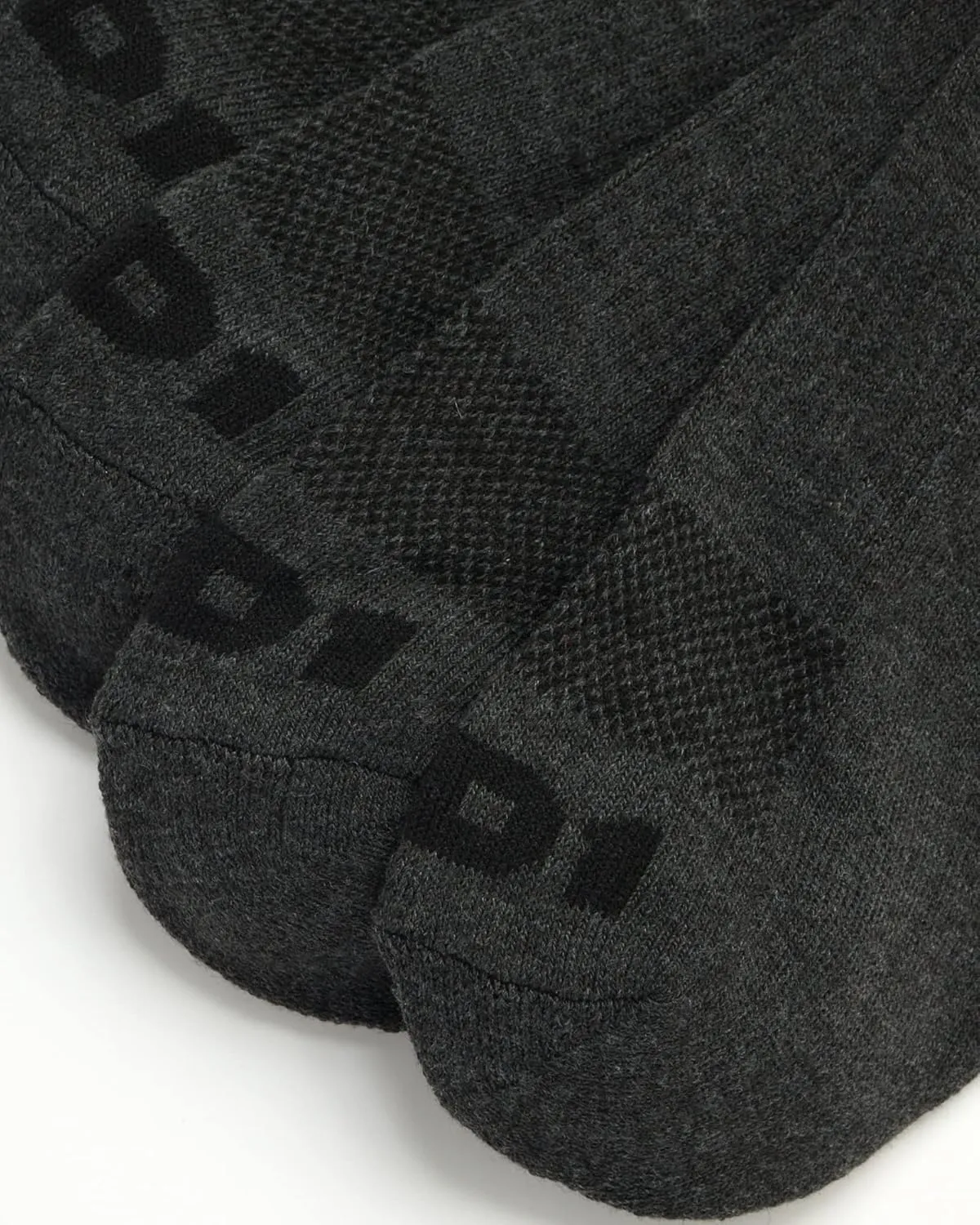 AND1 Men's Quarter Socks - 12 Pack Cushioned Athletic Ankle Performance Stretch Sports Socks (6-12.5)