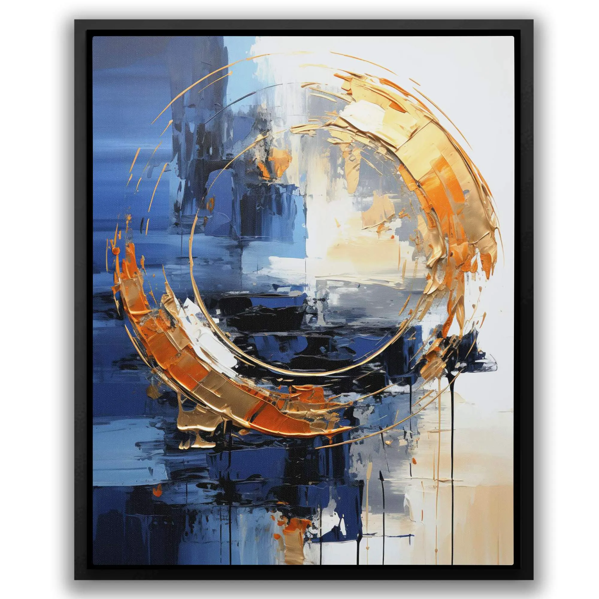 Azure Gold Circle