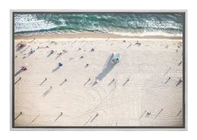 Beach from Above | Beach Wall Art Print
