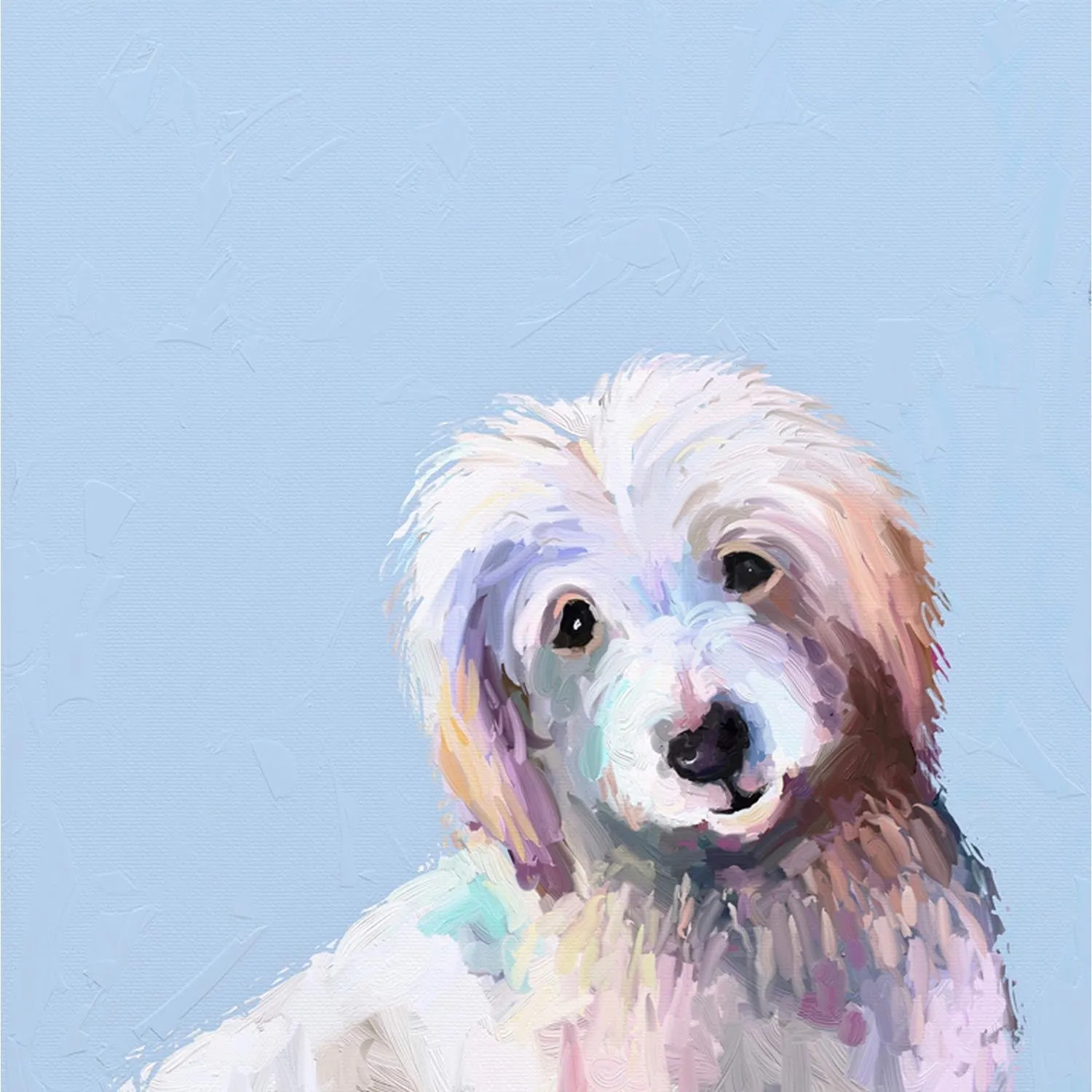 Best Friend - Doodle Canvas Wall Art