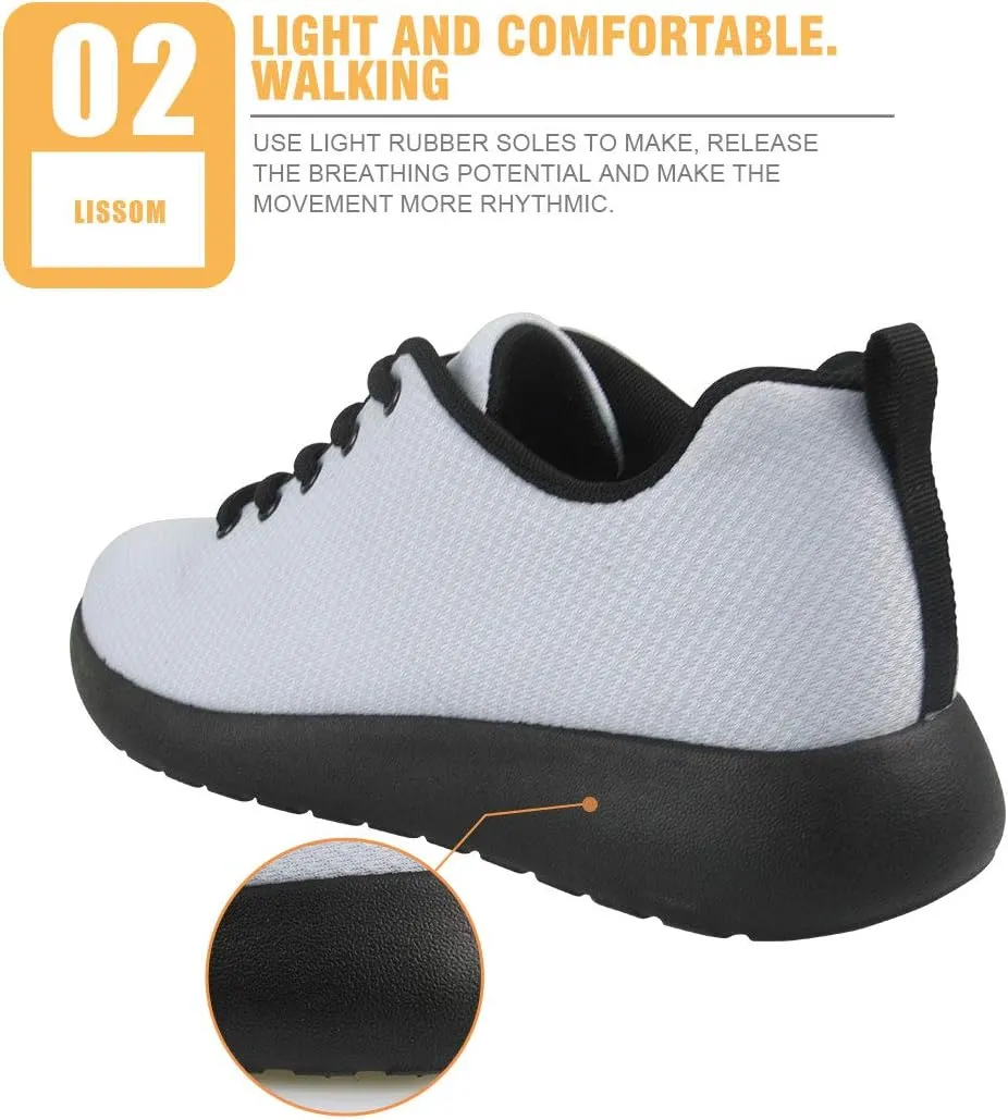 BIGCARJOB Women Fashion Sneakers Lace-up Lightweight Sport Shoes Ladies Casual Running Hiking Shoes