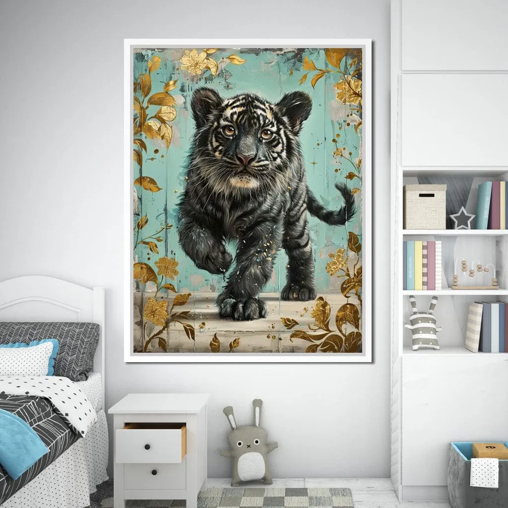 Black & White Tiger Cub