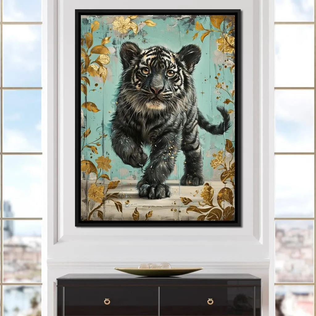 Black & White Tiger Cub