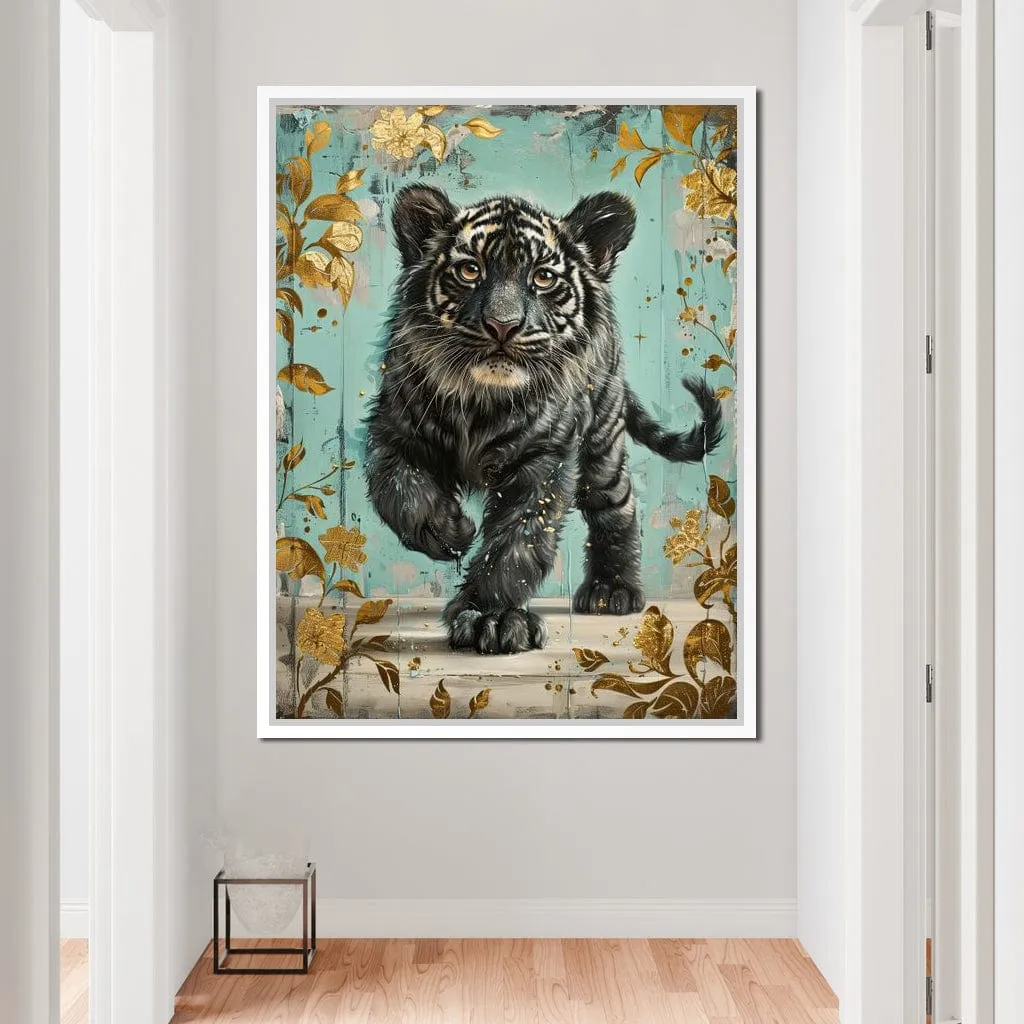 Black & White Tiger Cub