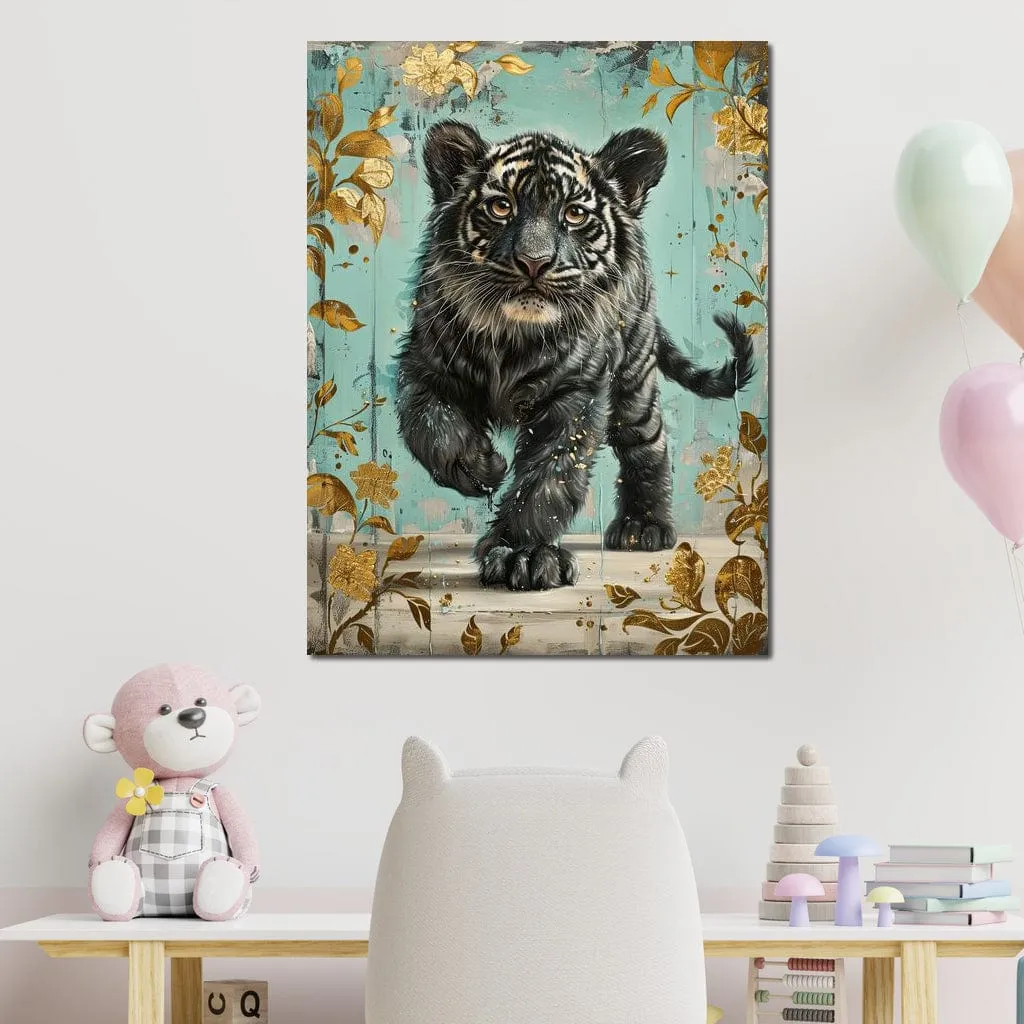 Black & White Tiger Cub
