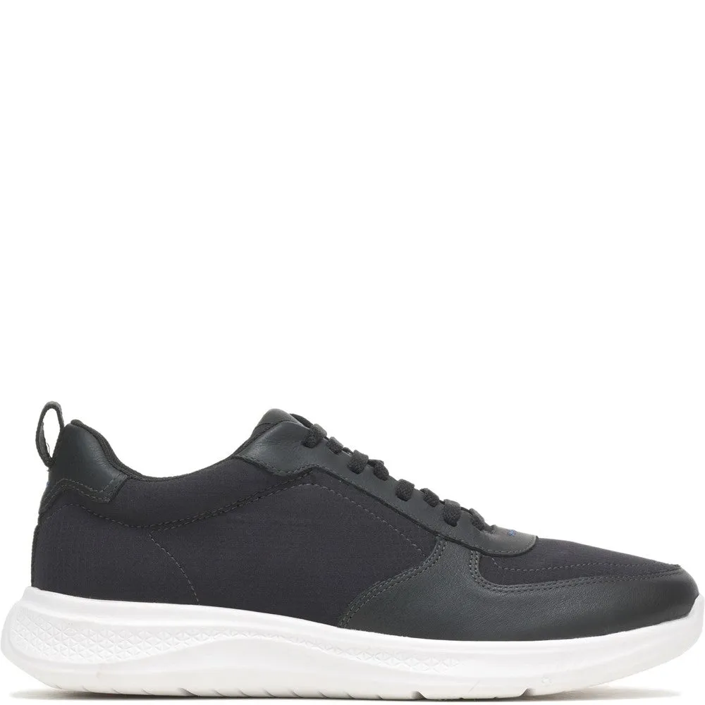 Black Elevate Lace-Up Trainers