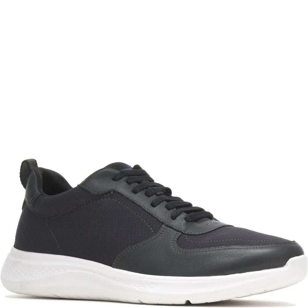 Black Elevate Lace-Up Trainers