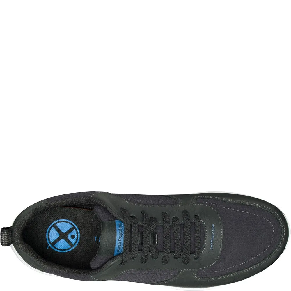Black Elevate Lace-Up Trainers