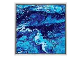 Blue Abstract | Canvas Wall Art Print