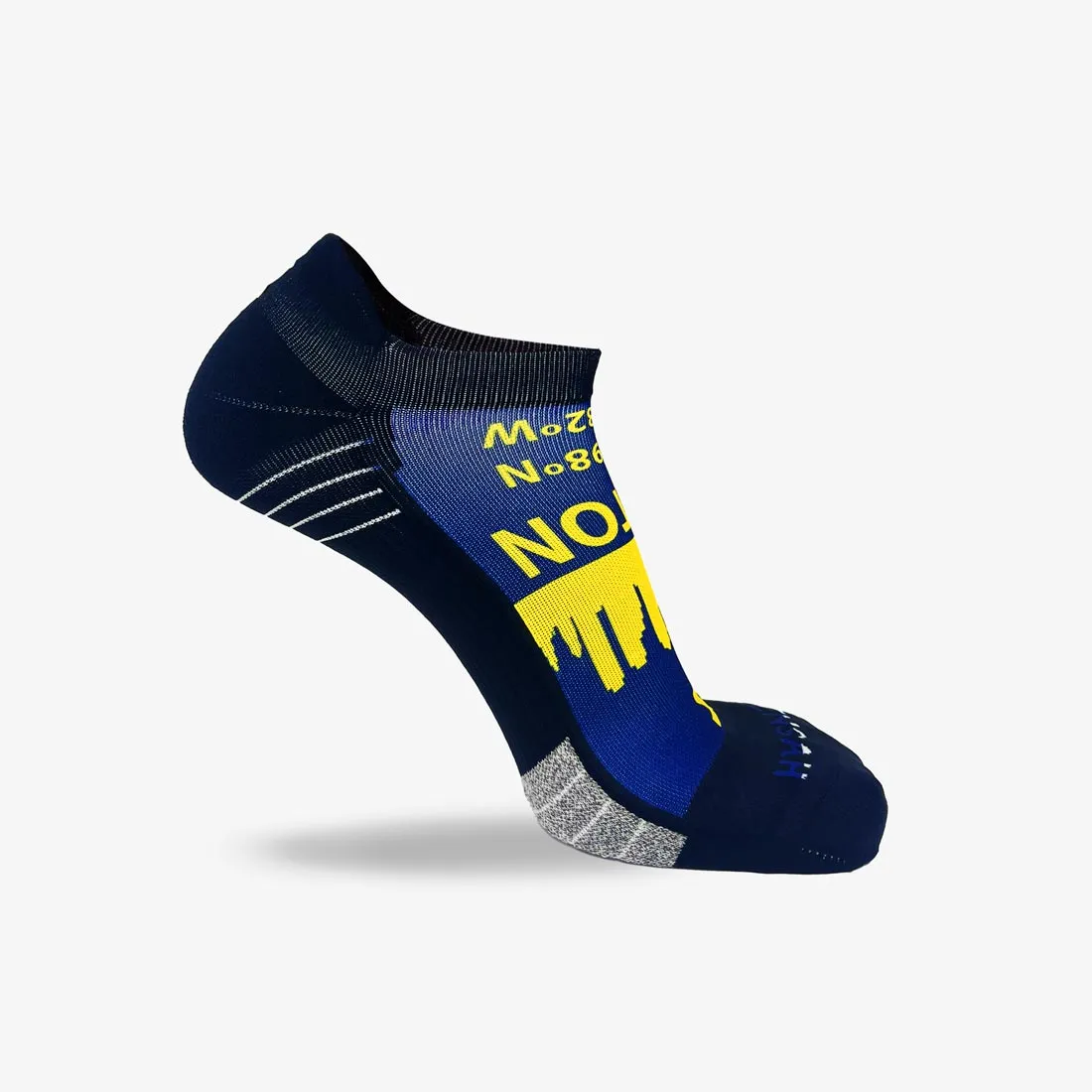 Boston Skyline Timeless Running Socks (No Show)