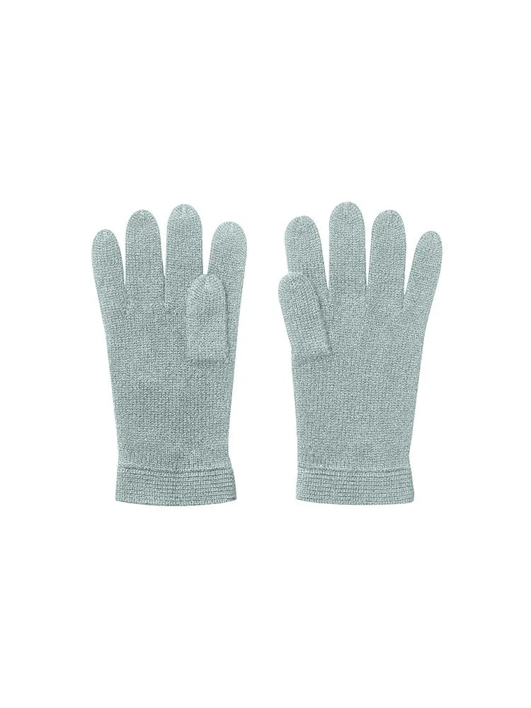 CASHMERE JERSEY DRIVING GLOVES