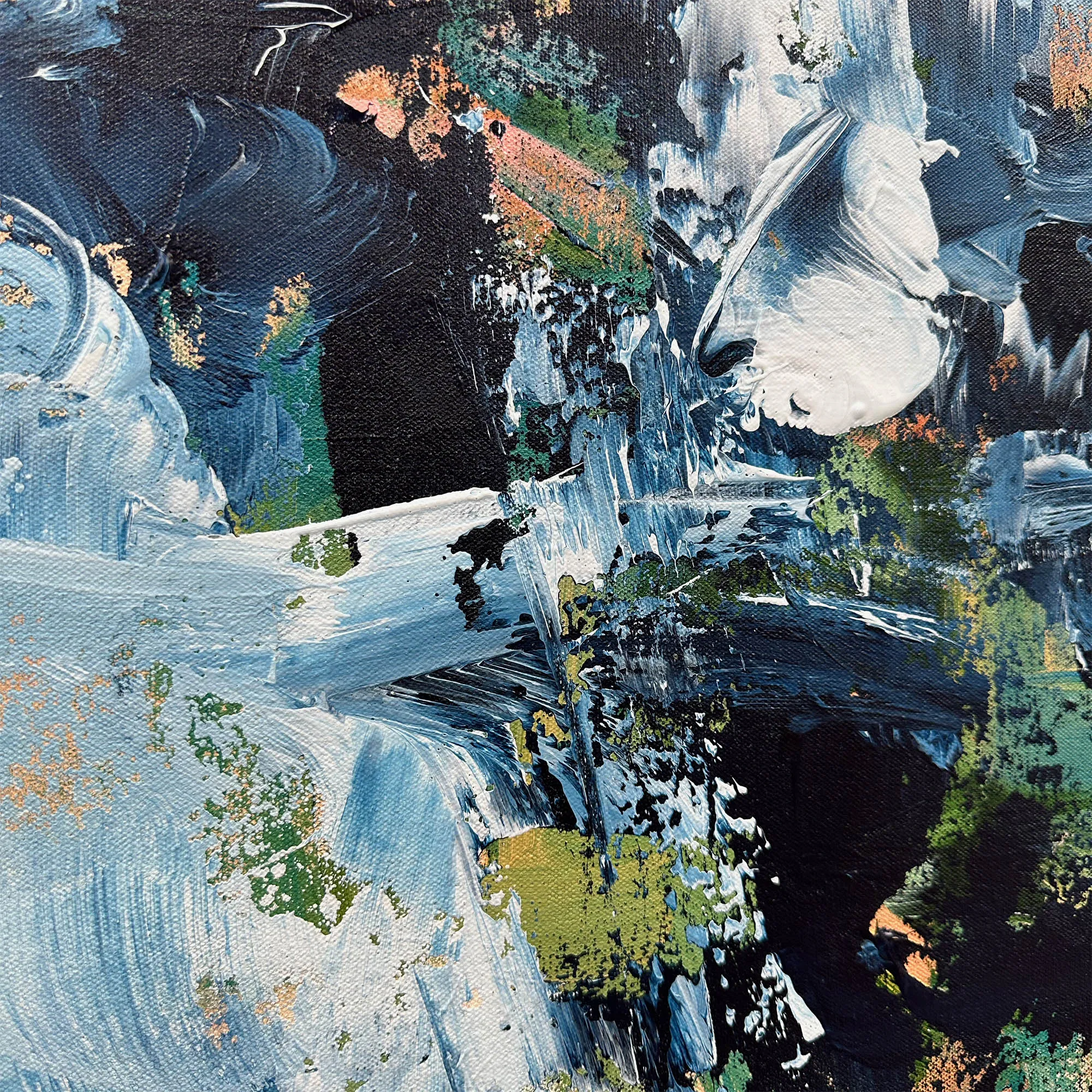 Chasing The Line - Original Painting