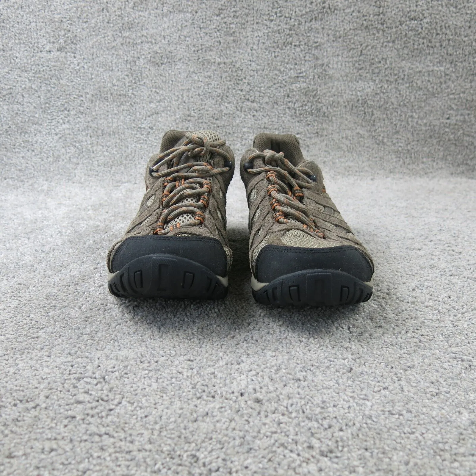 Columbia Men TechLite Hiking Shoes 1553612227 Brown Suede Boot Rubber Sole Sz 8