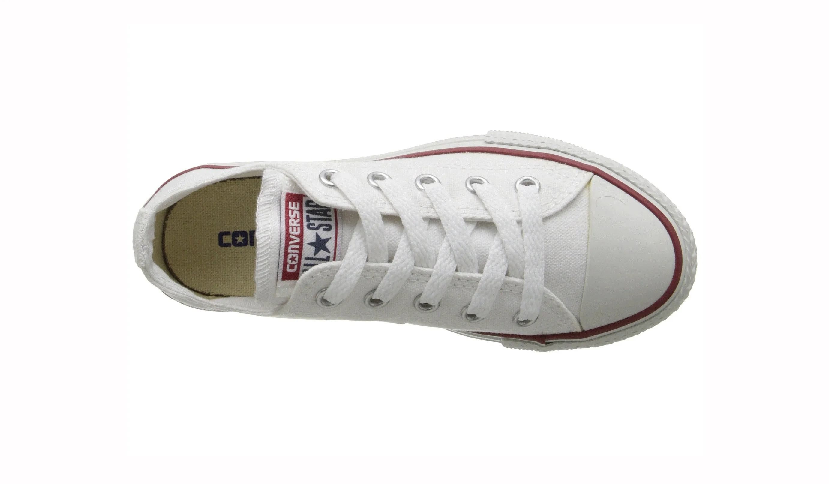 Converse All Stars Little Kids Low Top Optical White Shoes