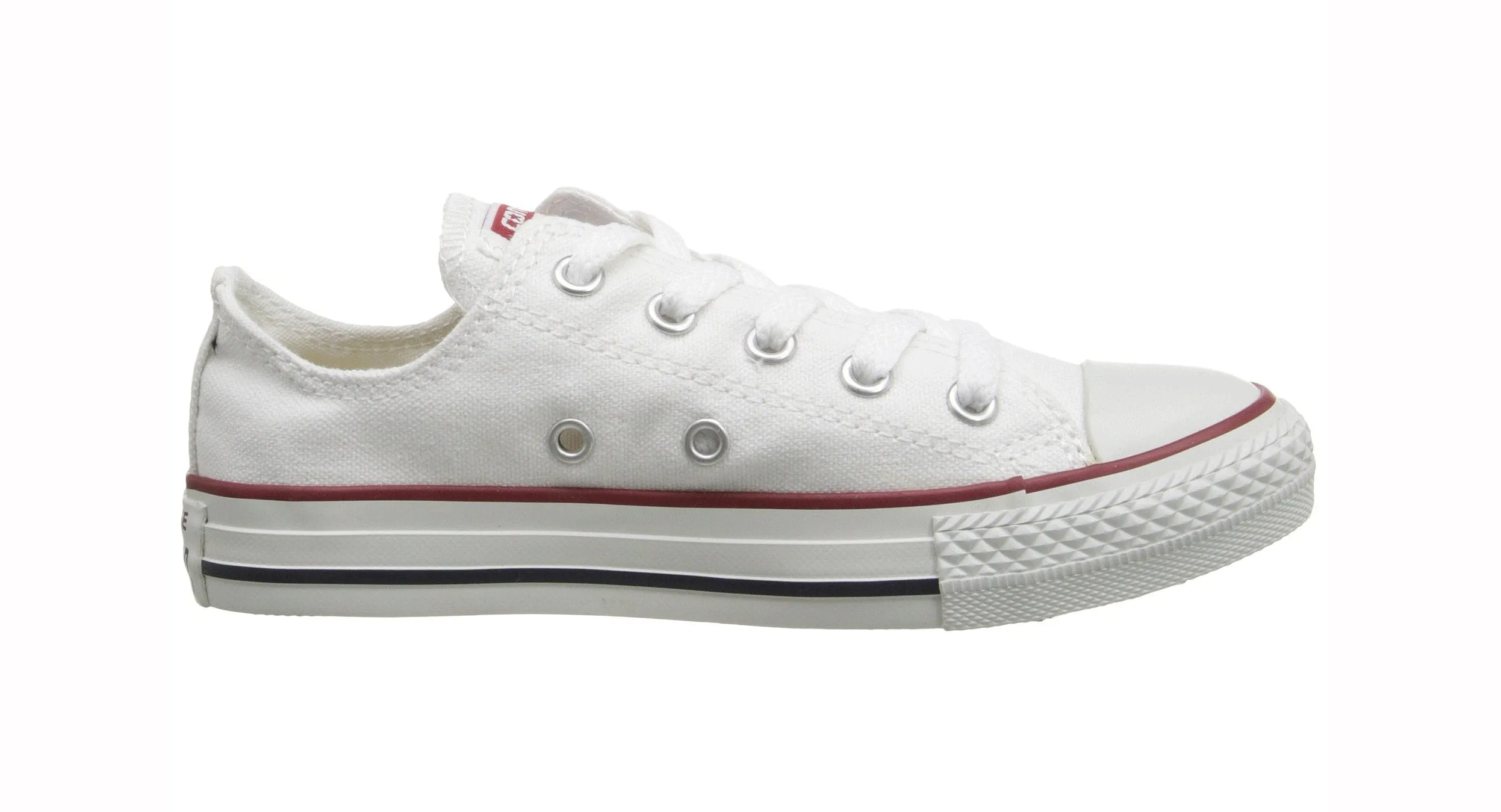 Converse All Stars Little Kids Low Top Optical White Shoes