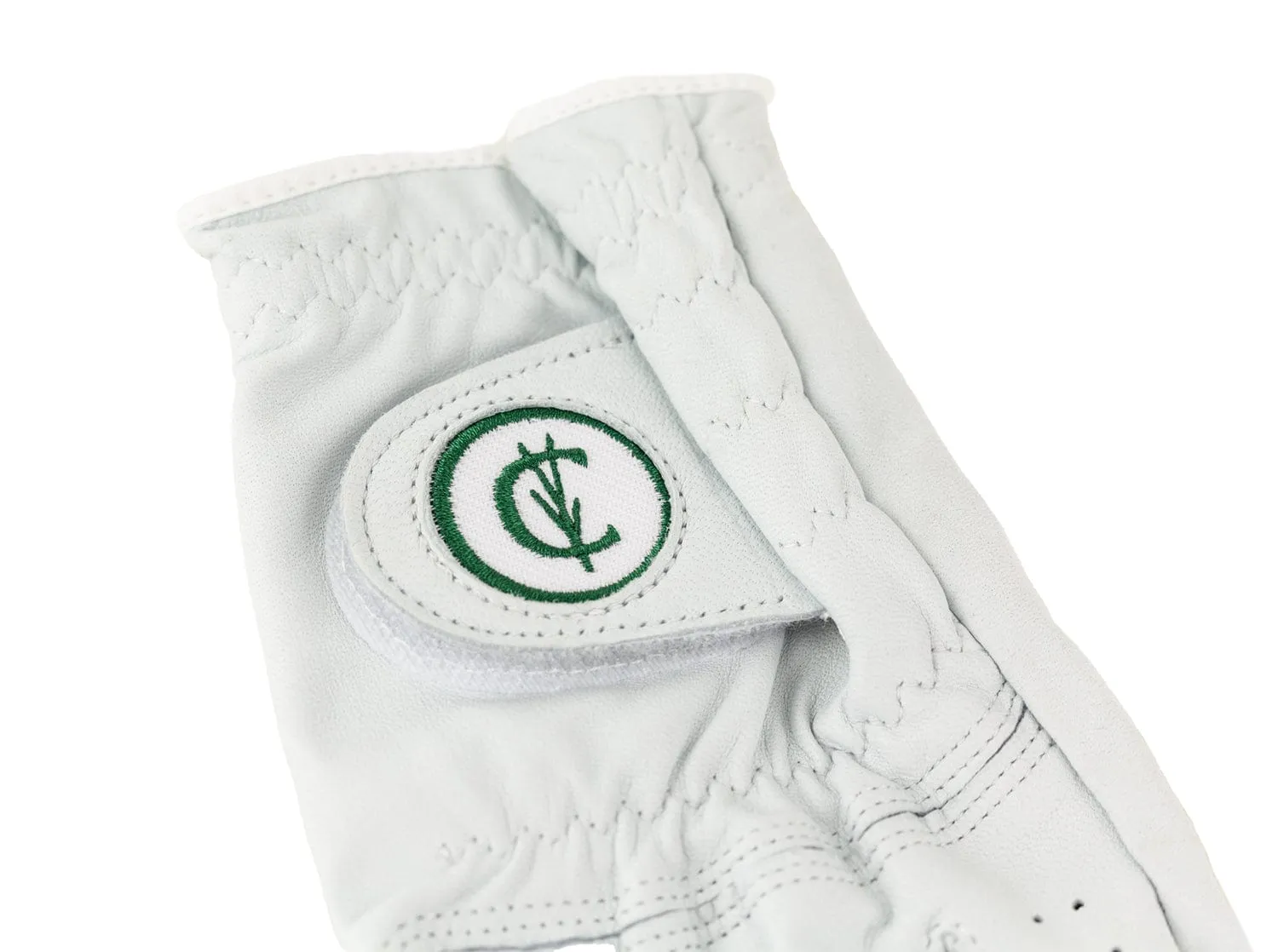 Criquet Driving Glove - Grassy C - White