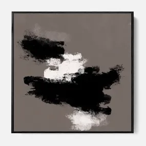 Dark Hues IV Framed Canvas