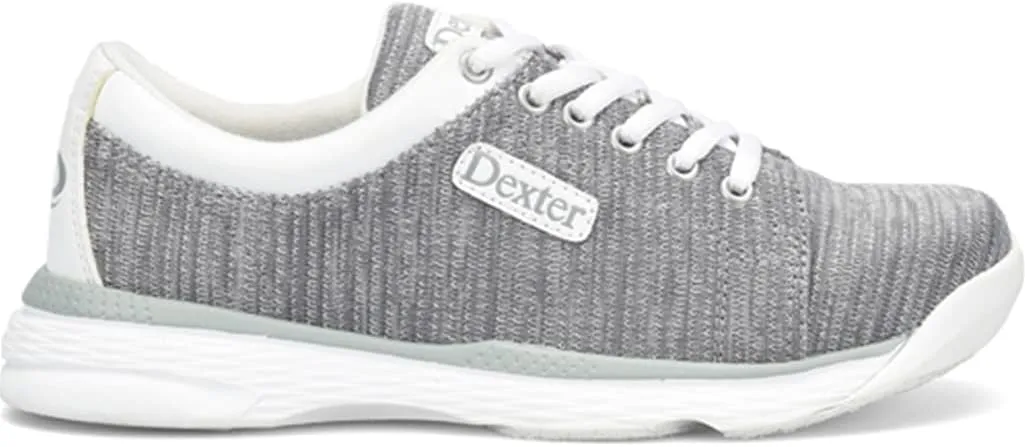 Dexter Womens Ainslee Bowling Shoes Wide Width - Grey/White 6