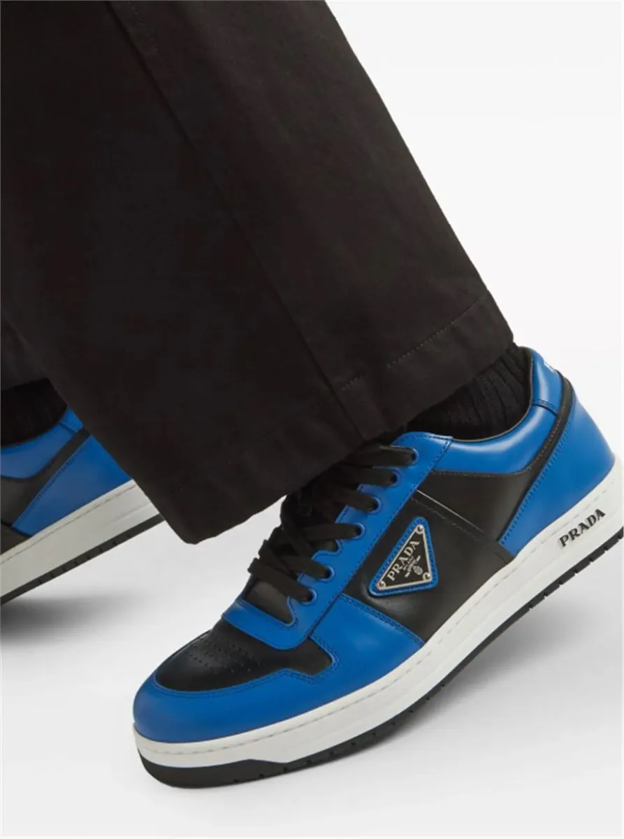 DOWNTOWN TRIANGLE-LOGO SNEAKERS