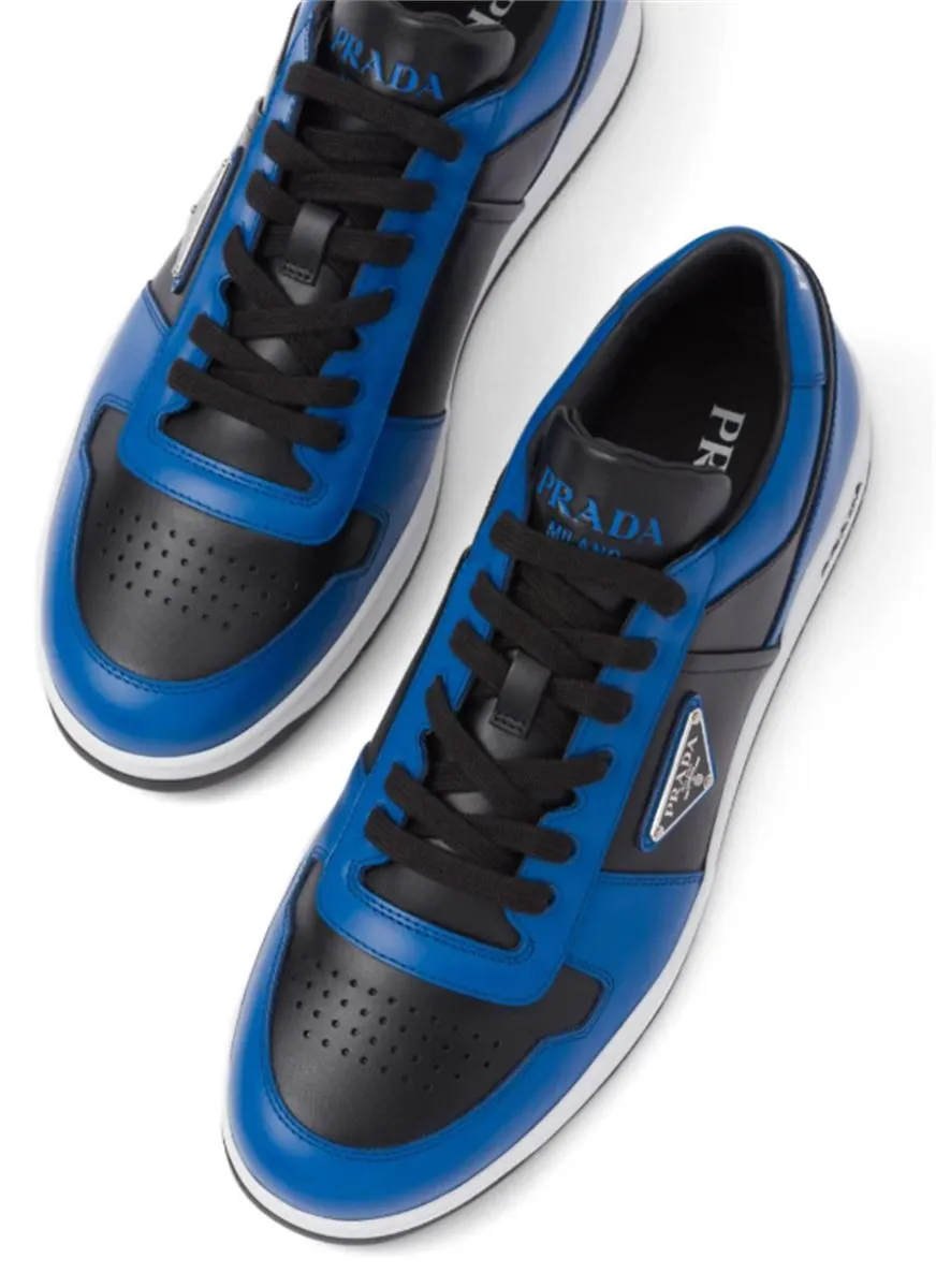 DOWNTOWN TRIANGLE-LOGO SNEAKERS