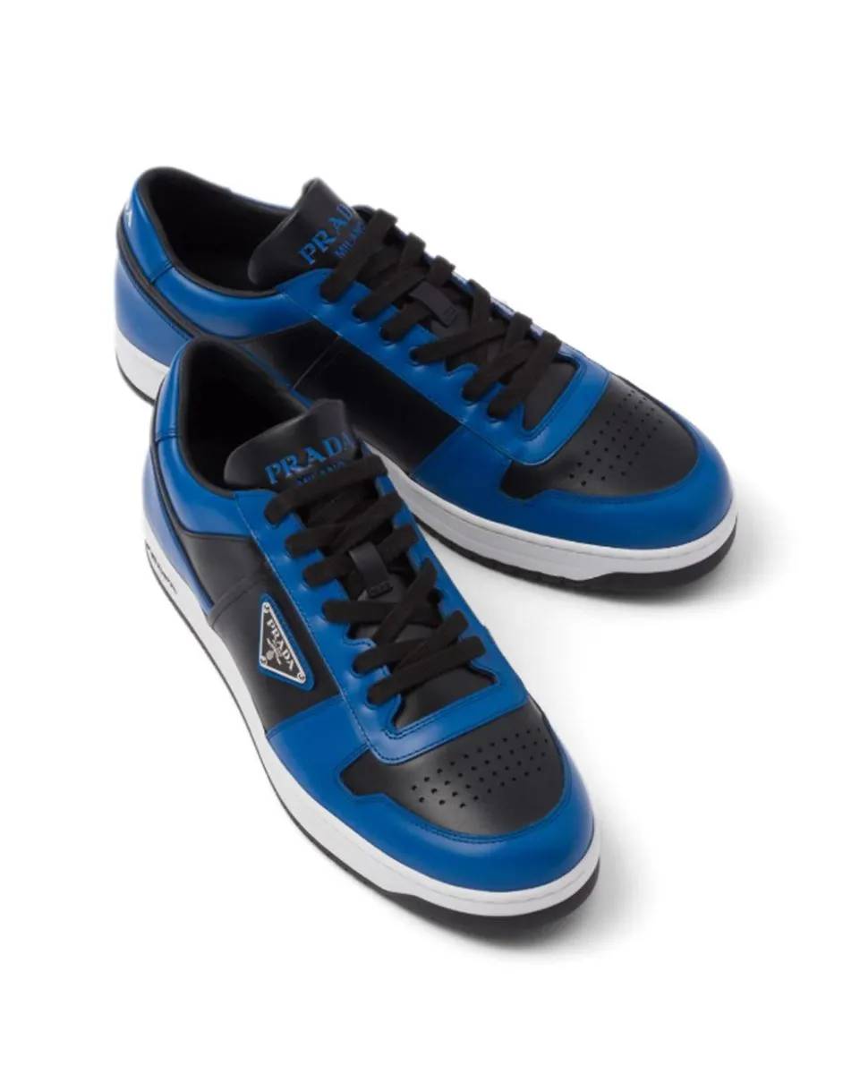 DOWNTOWN TRIANGLE-LOGO SNEAKERS