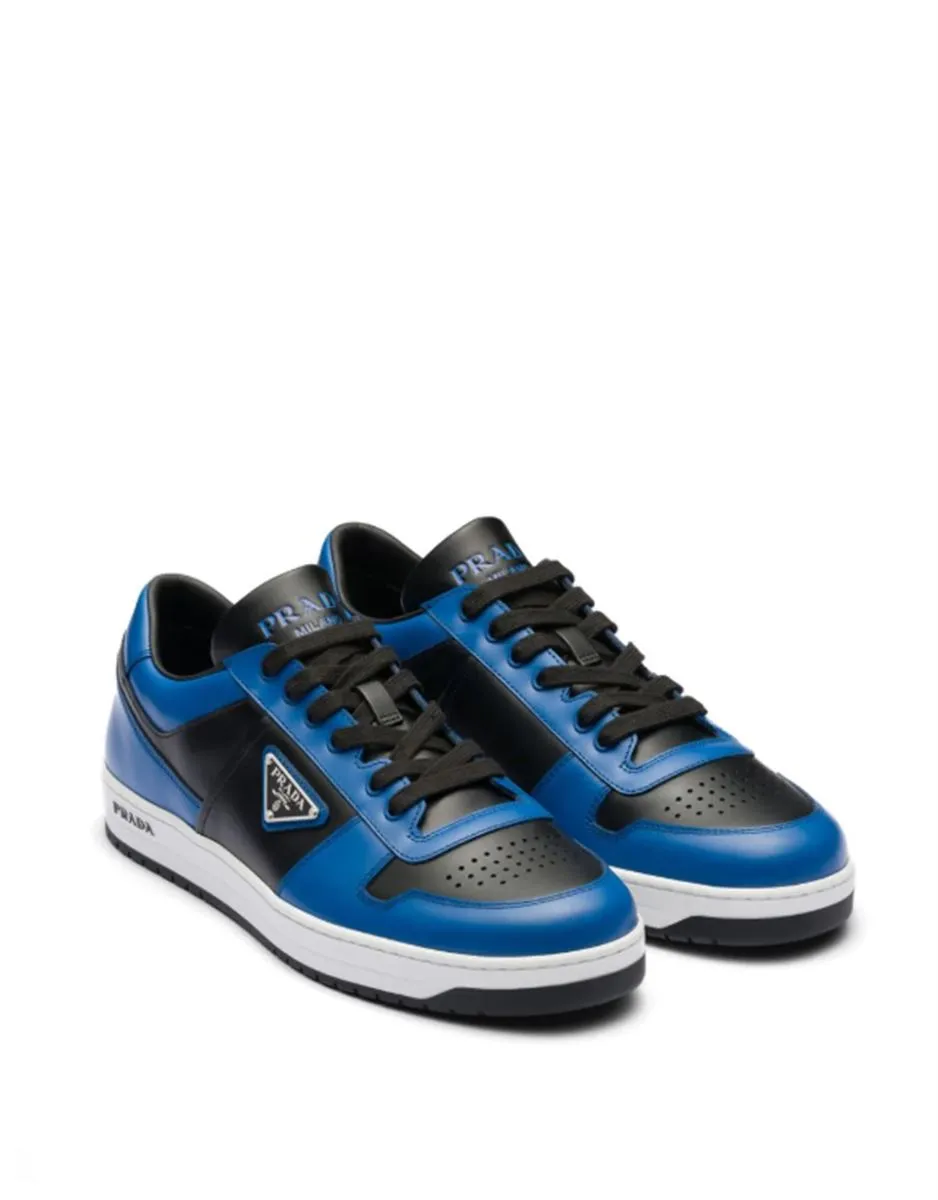 DOWNTOWN TRIANGLE-LOGO SNEAKERS