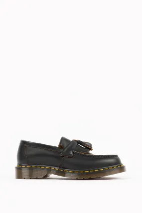 DR MARTENS ADRIAN TASSLE LOAFERS BLACK QUILON