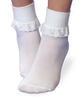 Eyelet Turn Cuff Sock (Infant/Toddler/Little Kid/Big Kid)