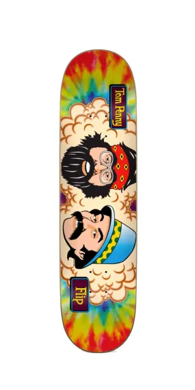 Flip Skateboards Penny Toms Friends Tie Dye 8.25"x32.13" Skateboard Deck  - Tabla (copia)