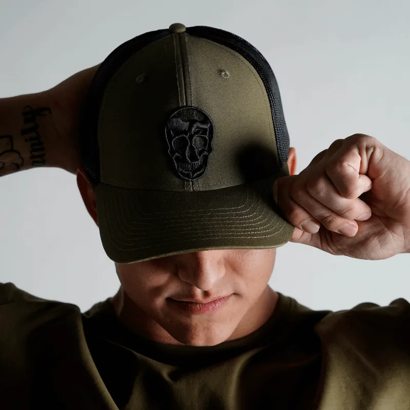 Gymreapers Trucker Hat - OD Green
