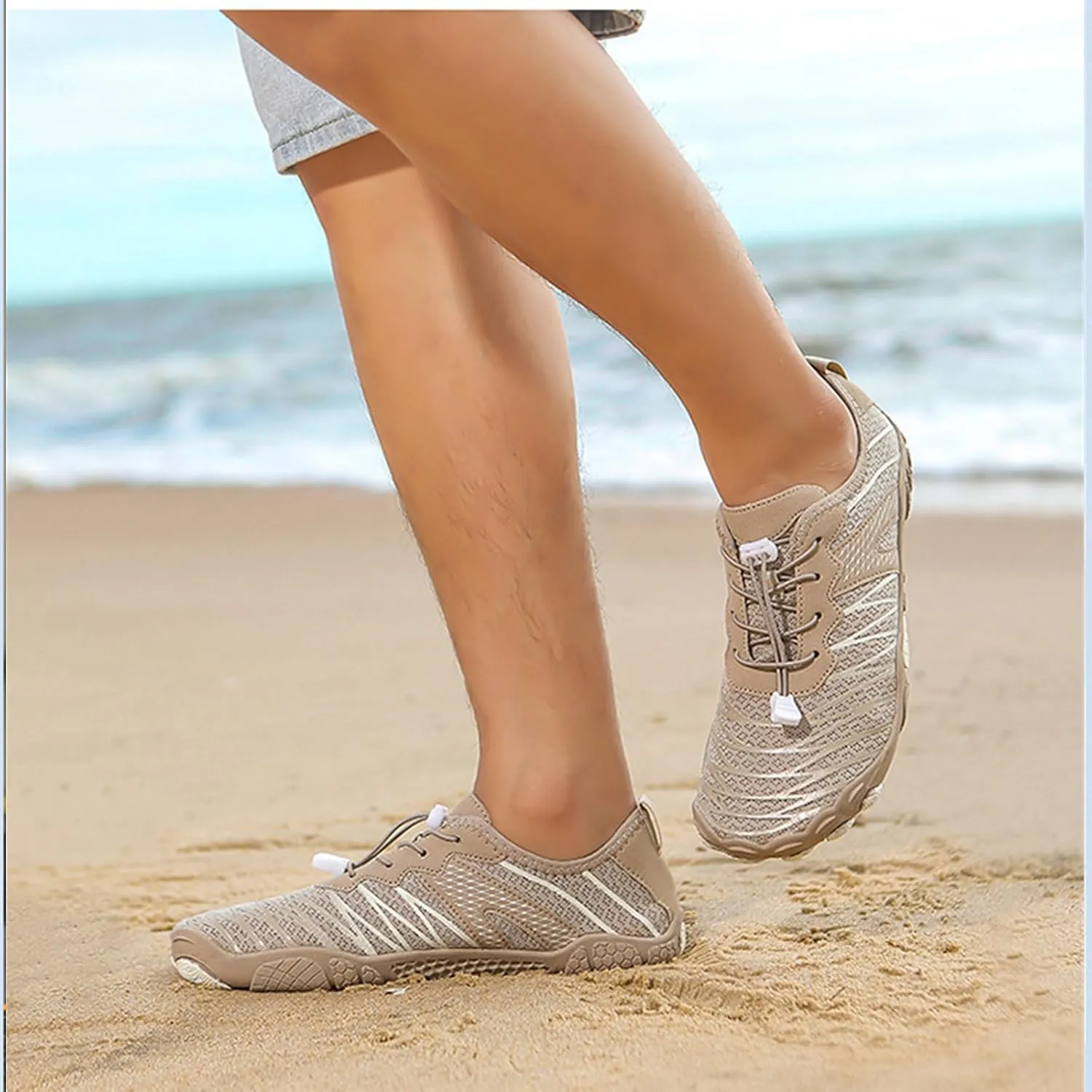 Hike Barefoot Shoes Women Comfortable Walking Shoes Zero Drop Wide Toe Box Running Shoes Beach Sneakers Casual Grounded Footwear for Women Barefoot Yoga Exercise, Camping, Gym Athletic Lightweight
