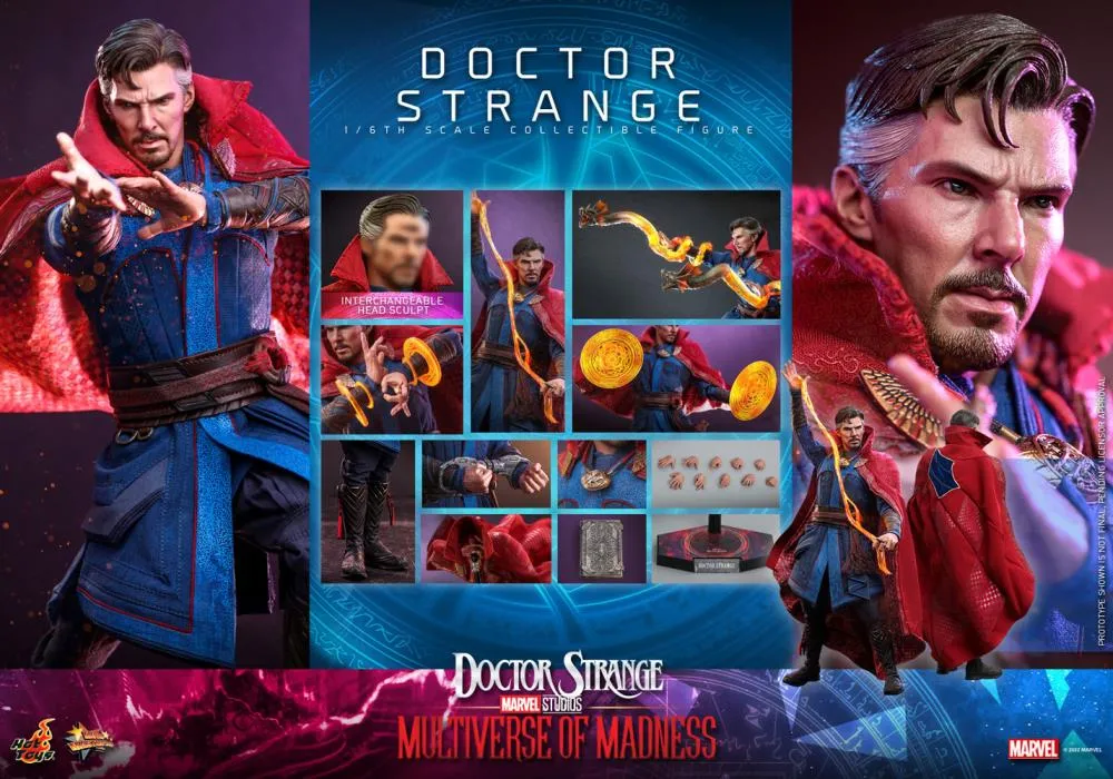 Hot Toys Doctor Strange in the Multiverse of Madness MMS645 Doctor Strange 1/6th Scale Collectible Figure