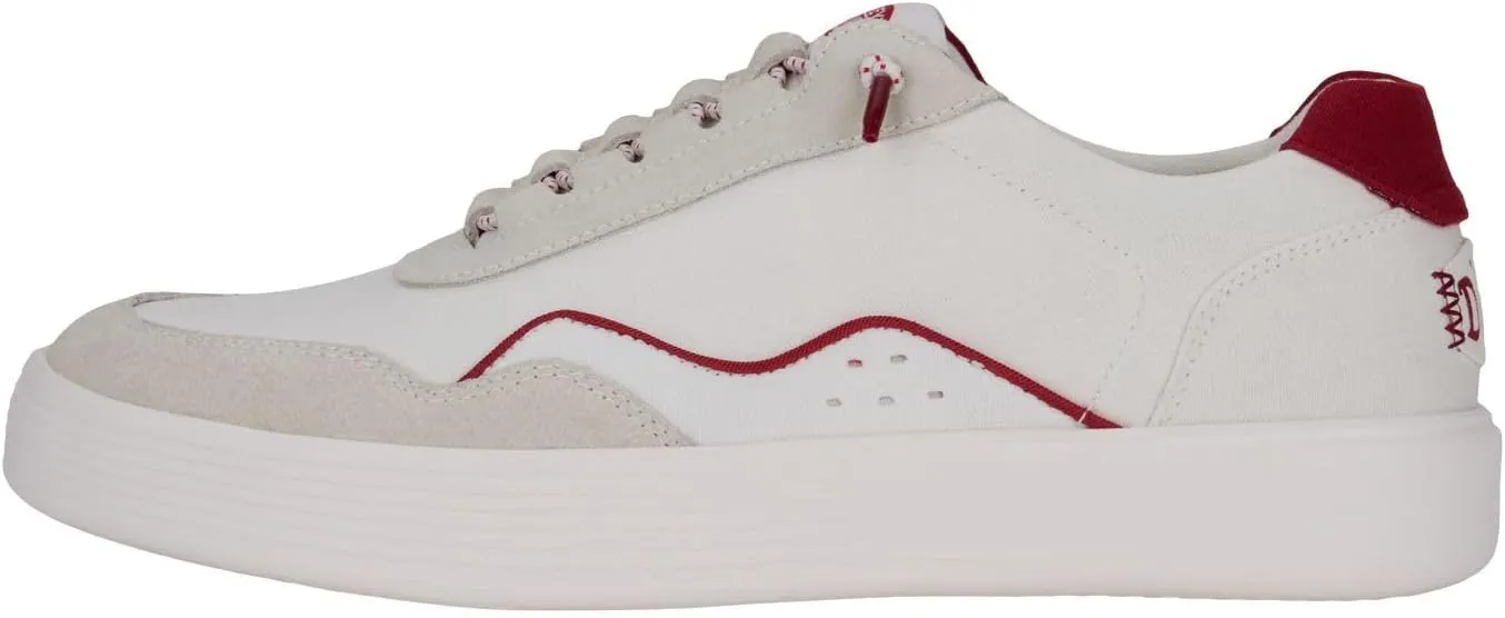 Hudson Canvas - White/Red