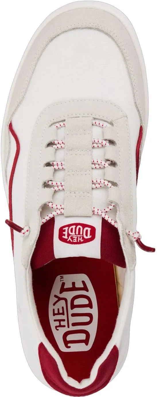 Hudson Canvas - White/Red