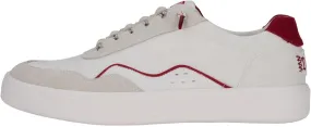 Hudson Canvas - White/Red